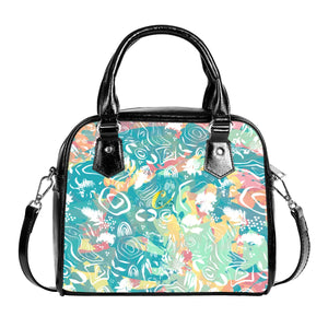 Wildflower (Aunty) Handbag with Shoulder Strap