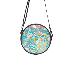 Wildflower (Aunty) Round Satchel Bag