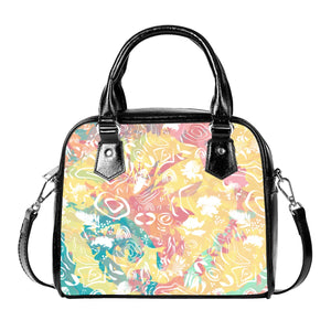 Wildflower (Aunty) Handbag with Shoulder Strap