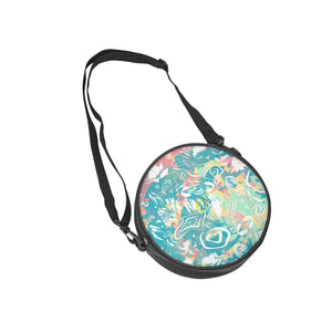 Wildflower (Aunty) Round Satchel Bag