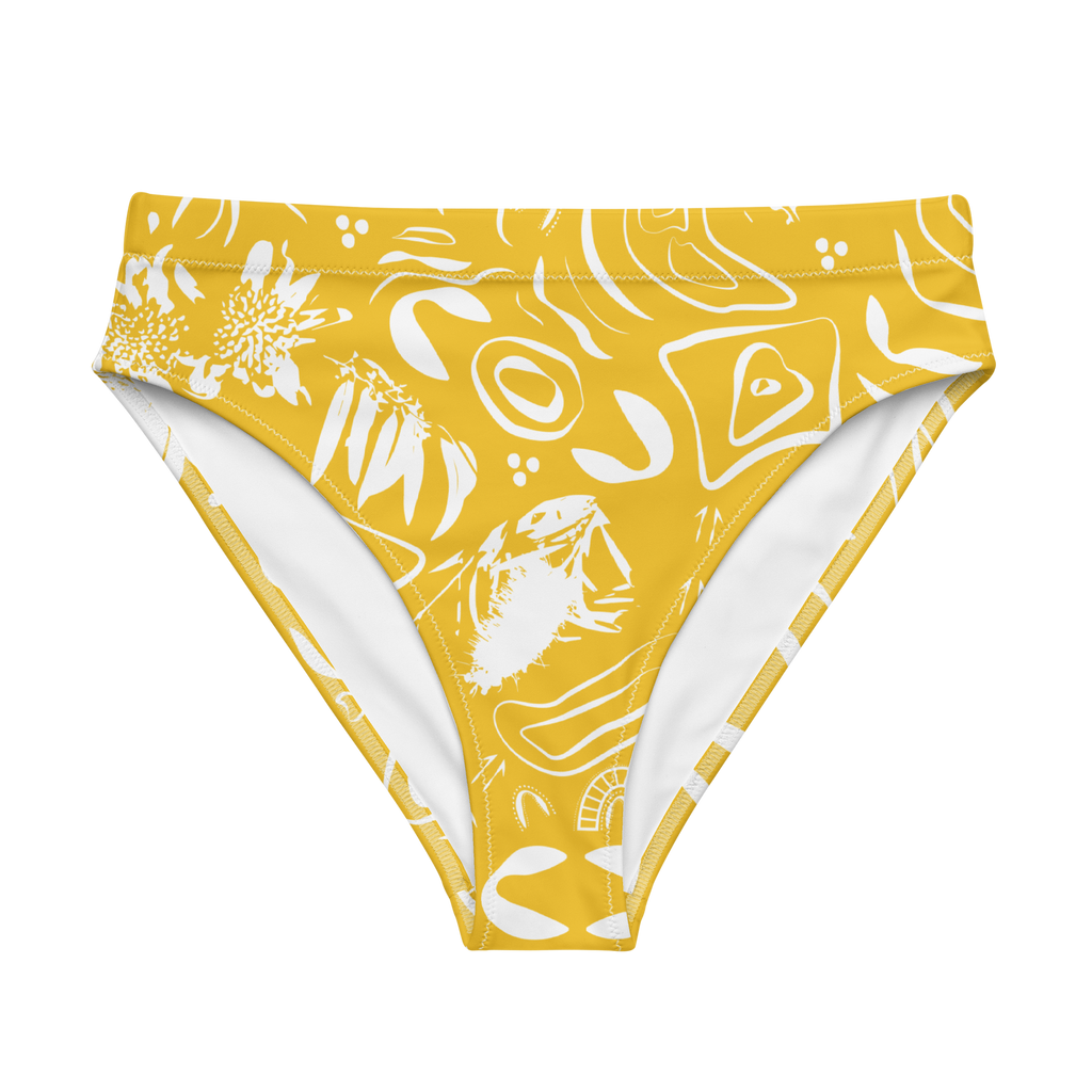 Wildflower High-Waist Bikini Bottom