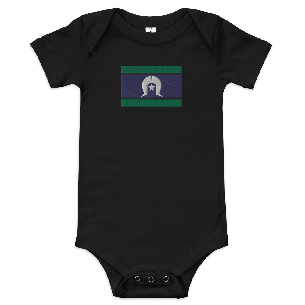 TSI Flag Baby Romper