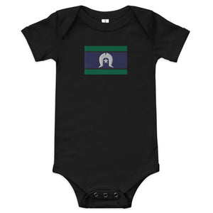 TSI Flag Baby Romper
