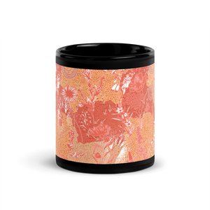 Ngambaa Black Glossy Mug