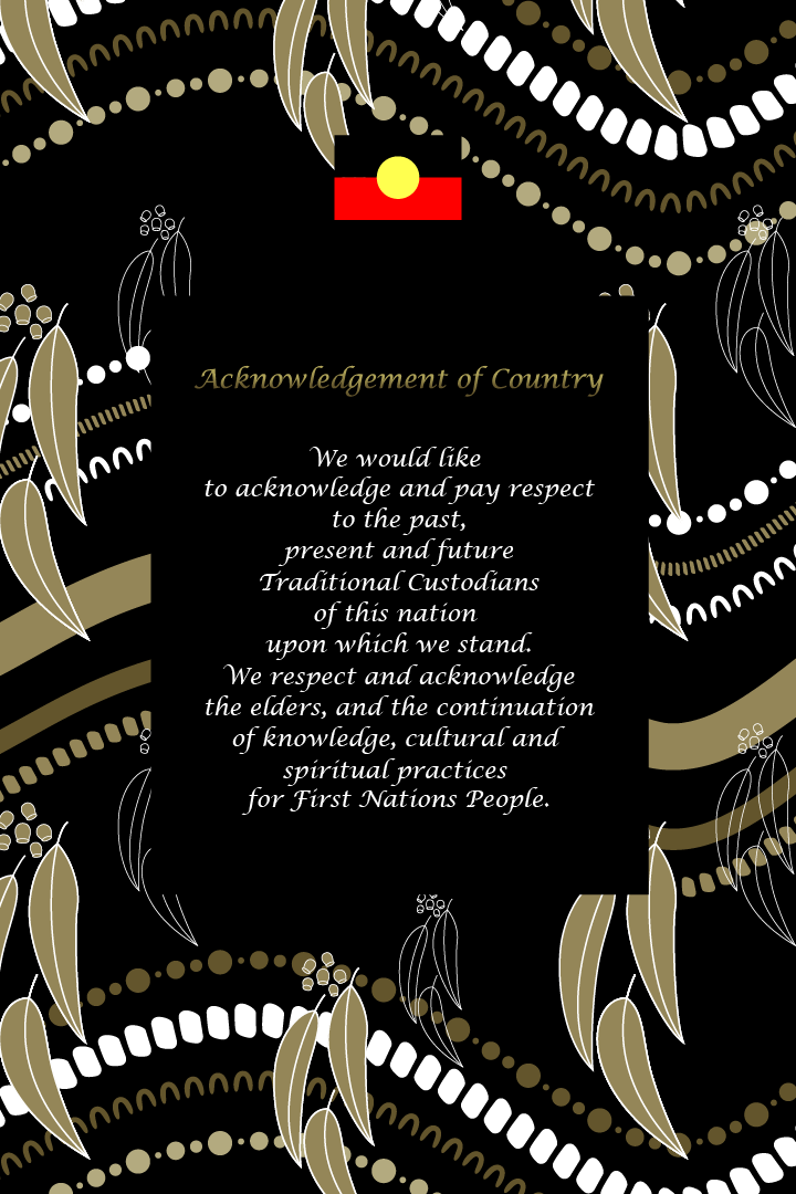 Blue Gum IV - Acknowledgement of Country - Wall Decals