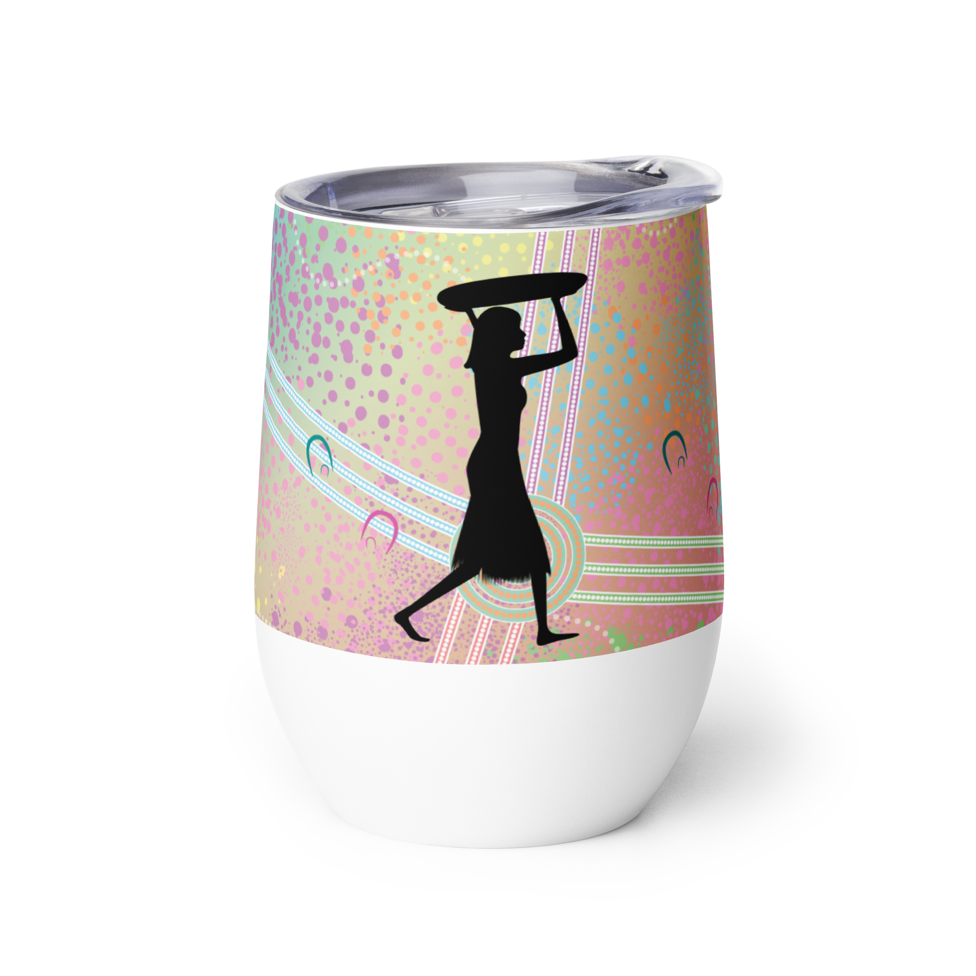 A Mother's Work - Wine Tumbler