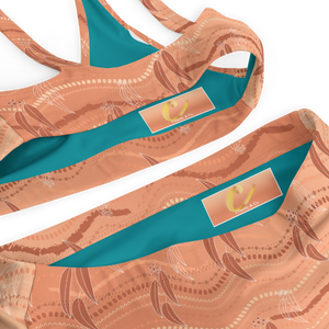 Blue Gum III High-Waist Bikini