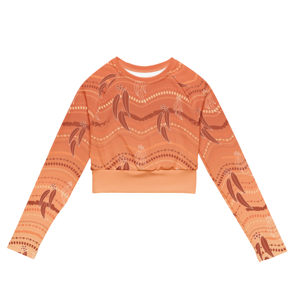 Blue Gum III Crop Top