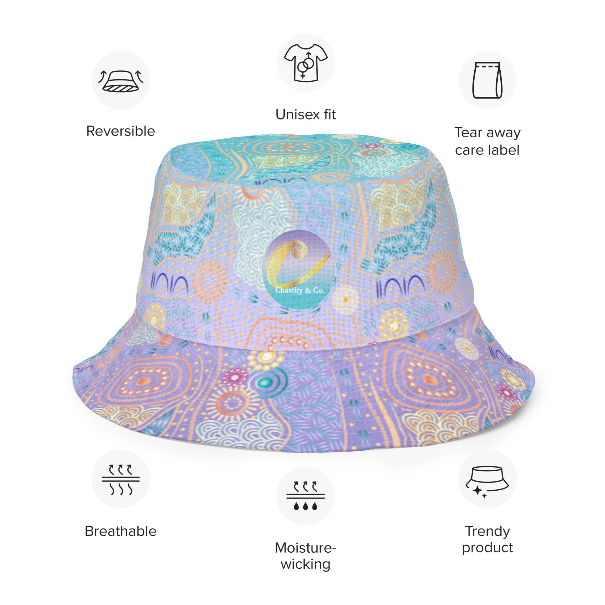 Belonging/Miyay Reversible Bucket Hat