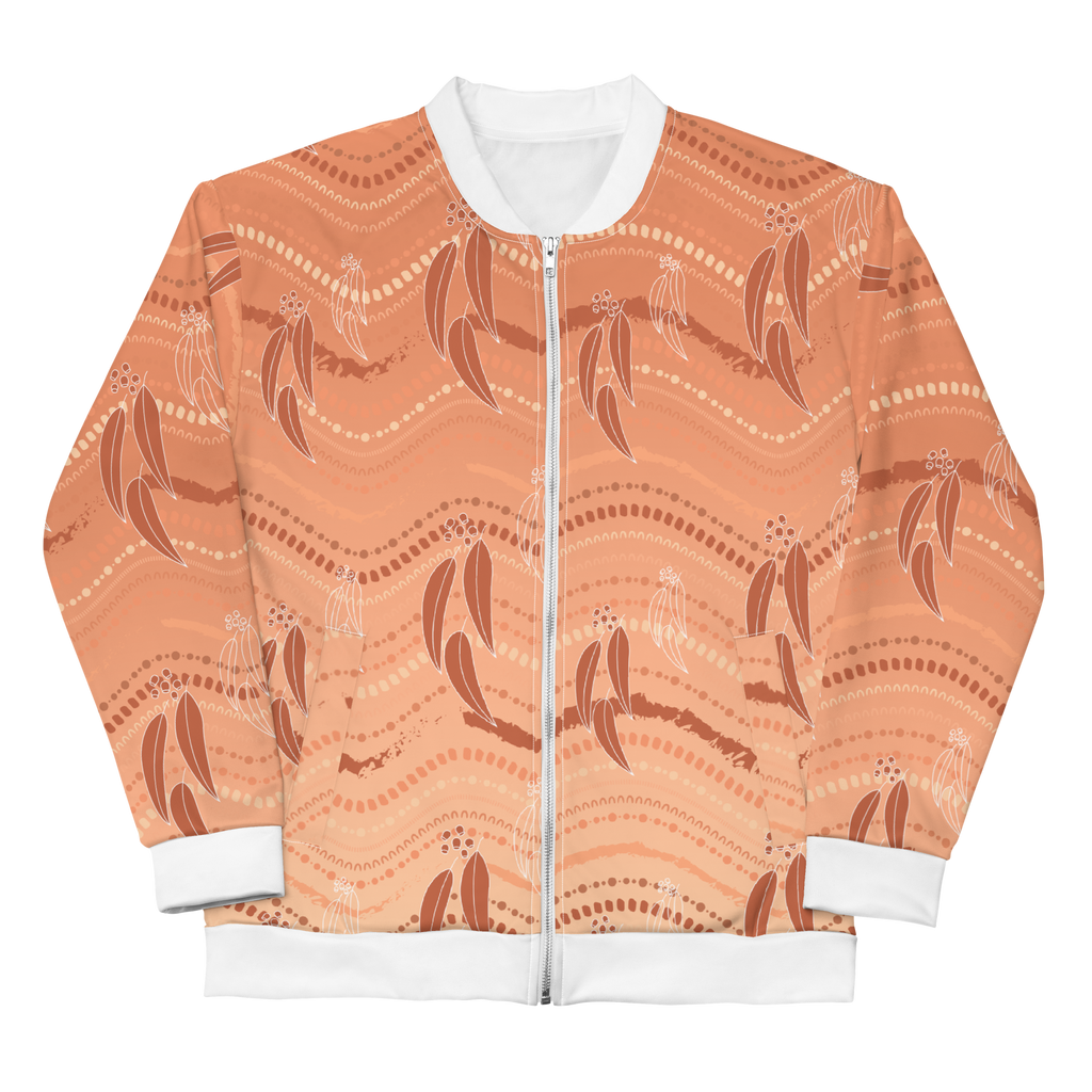 Blue Gum III Unisex Bomber Jacket