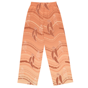 Blue Gum III Unisex Wide-Leg Pants