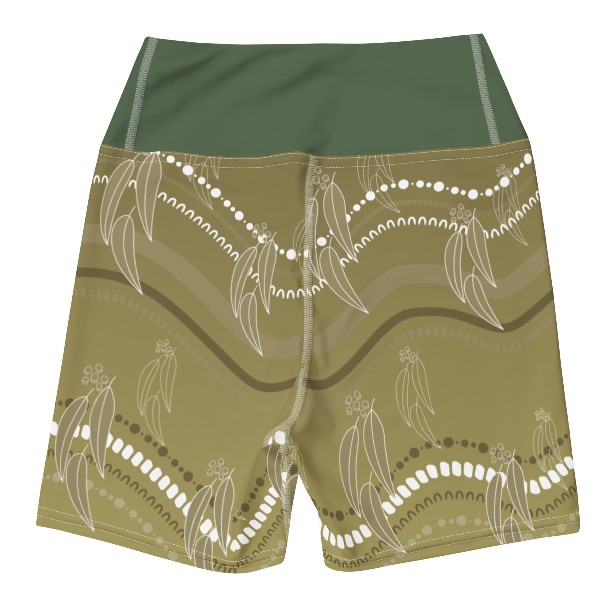 Blue Gum IV Yoga Shorts