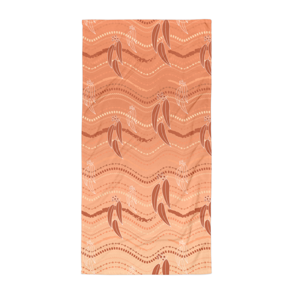 Blue Gum III Beach Towel
